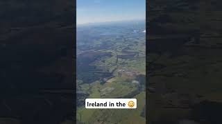 Aerial view of the Beautiful Wicklow Mountains ireland summer sunshine wicklowmountains sun [upl. by Ahtibbat]