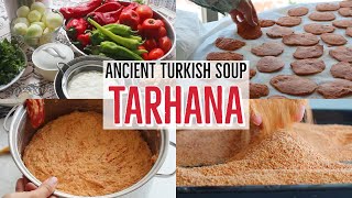 Turkish Tarhana Recipe  Turn Veggies In To A Fermented Soup amp Use Year Long [upl. by Schwing]