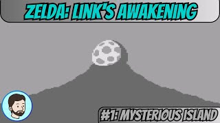 The Legend of Zelda Links Awakening Game Boy  Part 1 Mysterious Island [upl. by Ennej830]