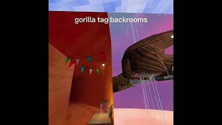 gorilla tag backrooms gorillatag ropes fyp gtag foryou shorts vr gaming oculus meta [upl. by Niel]