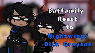 Batfamily Recats to NightwingRobin Dick Grayson Teen Titans Batman Young Justice Merry XMAS [upl. by Caplan]