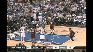 2006 NBA Finals  Miami vs Dallas  Game 6 Best Plays [upl. by Jegar631]