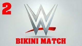 Carmella vs Sasha Banks  Bikini Match 002  WWE2K19 [upl. by Couhp644]