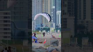 The Haulover Beach Landing Paramotor [upl. by Sydney]