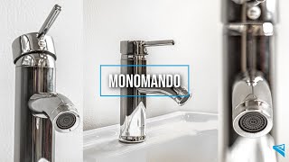 ¿CÓMO INSTALAR UN MONOMANDO PARA LAVABO [upl. by Lahcim664]