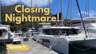 Closing on a Moorings Charter Catamaran in Tortola BVI  Ep 9 [upl. by Shanon205]