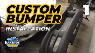 Duraflex Custom Bumper Installation Part 1  Cutting and Fitting [upl. by Oiratnom]