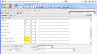 ARGO  Secondo Quadrimestre inserimento voti [upl. by Marlowe]