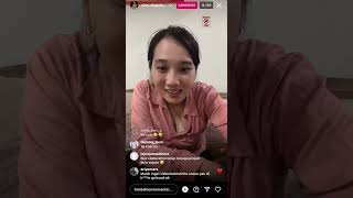 Virly Virgina 🔴Live Instagram   Menjawab Semua Chat Netizen [upl. by Aryajay28]