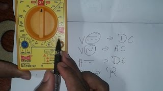 Introduction of Digital Multimeter Easy to Understand  In Hindi [upl. by Ferna]