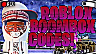 WORKING BOOMBOX CODES rhs2 2024 EDITION🎵 [upl. by Cacia963]