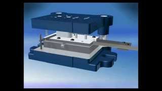 Autodesk Inventor Progressive Die [upl. by Lianne633]