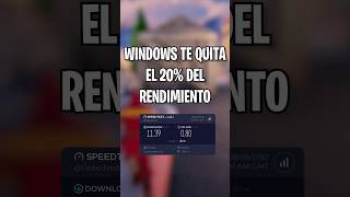 ¡Desbloquea el 100 de tu Internet en Windows 🚀 Aumenta la Velocidad con este Truco 🔥 Shorts [upl. by Romo]