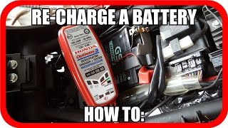 Yamaha R3  How to Recharge a Discharged Battery [upl. by Nyre540]