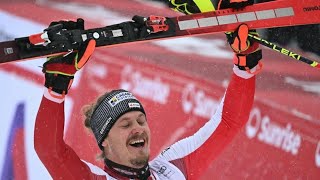 AUDI FIS Ski World Cup  Mens slalom  Adelboden SUI 2nd run Jan 7 2024 weareskiing atomic [upl. by Adela]