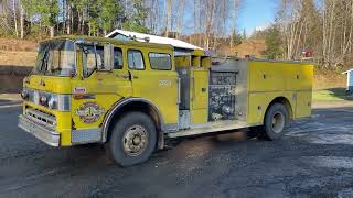 1982 Ford 8000 Fire Engine [upl. by Hoffman300]