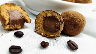 كريات التيراميسو سهلة التحضير و البنة منحكوش😍 truffes tiramisu [upl. by Zedecrem]