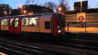 Central Line Trains  Newbury Park [upl. by Pachton]