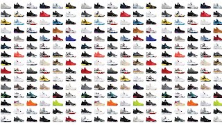 Every Air Jordan 4 Colorway Ever Released from 1989  2021 [upl. by Bobbye]