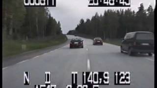 Lotus Omega vs Swedish police Very high quality [upl. by Laurella]