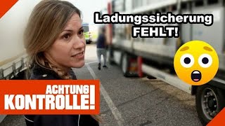 KATASTROPHE 😱 Ladungssicherung stimmt HINTEN und VORNE nicht 22 Kabel Eins Achtung Kontrolle [upl. by Hilda983]