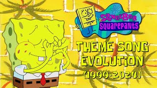 SpongeBob SquarePants Theme Song Evolution 19992024 [upl. by Prager]