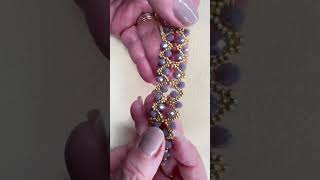 handmade beading beadsjewellery diy beadingtutorials [upl. by Koblas792]