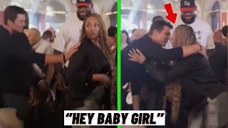 Tom Brady FLIRTS With Lebron James WIFE IN FRONT OF HIM amp PUTS HIS MACK ON😏🏈 [upl. by Gebhardt]