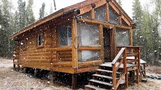 Mile 605 Tok Cut Off Alaska Log Cabin [upl. by Erline]