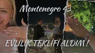 Montenegro ♡  Evlilik Teklifi Aldım ♡  Cemre Ferelioğlu [upl. by Ahsiuqel]