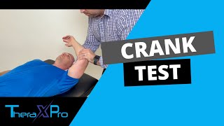 Crank Test  SLAP Lesions [upl. by Oderfla]