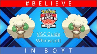 Whimsicott  Reg F VGC Guide by 3x Regional Champion [upl. by Htbazile]