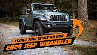 Fixing this issue on our 2024 Jeep Wrangler [upl. by Jegger]