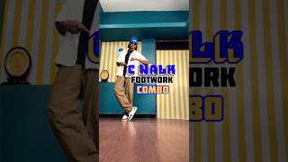 Easy Cwalk footworks Combo for beginners jddancetutorial cwalk dancefootworks snoopdogg [upl. by Aokek]