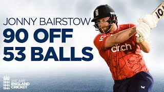 💥 Smashed Out The Ground  Jonny Bairstow Hits 90 off 53 Balls  England v South Africa 2022 [upl. by Ak]