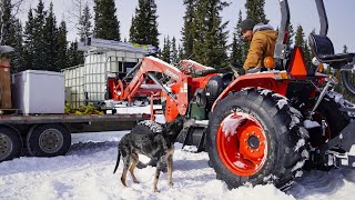 Clearing the Path at the New Cabin  We Move In [upl. by Ahsiadal]