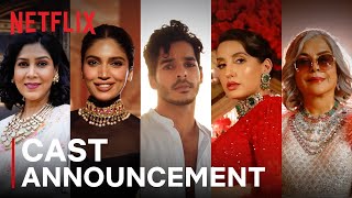 The Royals  Cast Announcement  Ishaan Khatter Bhumi Pednekar Zeenat Aman Nora Fatehi [upl. by Feeley]