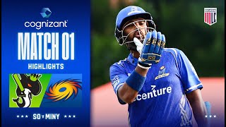 Cognizant Major League Cricket Game 1 Highlights Seattle Orcas vs MI New York [upl. by Eustatius]