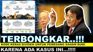 TERBONGKAR Kode Keras Dividen untuk Pemegang Saham Bumi Resources BUMI [upl. by Huan]