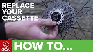 How To Change Your Cassette  Road Bike Maintenance [upl. by Panayiotis]