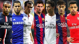 Best Football Skills Mix 2015 ● Ronaldo ● Messi ● Neymar ● Bale ● Hazard ● Sanchez ● Moura ● HD [upl. by Ahtamas]