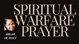 Spiritual Warfare Prayer [upl. by Tsenre760]