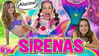 🧜‍♀️ ME CONVIERTO en SIRENA a las 3 AM 🐬 24 HORAS siendo la SIRENITA [upl. by Aisatna61]