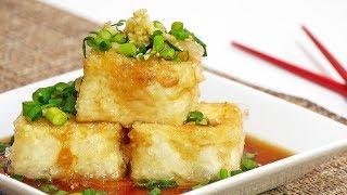 How to Make AGEDASHI TOFU Deep Fried Tofu Recipe [upl. by Warthman]