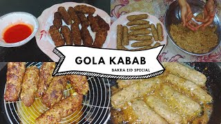 Gola Kabab Recipe  Spicy Sizzling Gola Kabab Recipe  How to make restaurant style Gola Kabab [upl. by Imhskal]