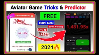 Aviator Predictor app free 😱 Aviator game kese khele 🤔 aviator game tricks 2024  aviator hack bot [upl. by Ifok]