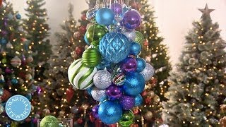 Create a Modern Holiday Chandelier  Martha Stewart [upl. by Sihtam419]