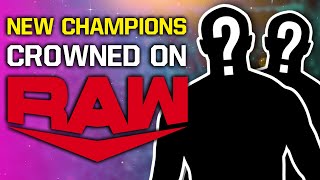 New Champions Crowned On WWE Raw  Major Name Backstage Returning Soon [upl. by Esilehs735]