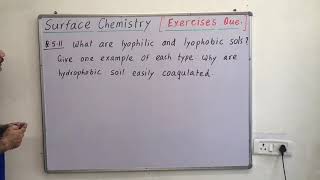 Lyophilic and lyophobic SOL why hydrophobic sol are easily coagulated class 12th surface chemistry [upl. by Belloir]