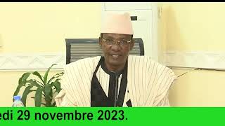 PM Choguel lors de laudience accordée au nouveau Gouverneur de Kidal El Hadj Gamou ce 291123 [upl. by Jehiah]